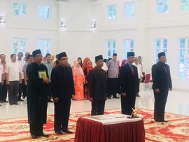 Khazanah Arsip Sekretariat Berupa Dokumentasi (Foto) Tahun 2019 tentang Pelantikan Tanggal 06 Des...