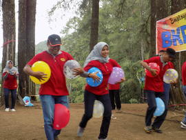 Family Gathering Pegawai Badan Pengembangan dan Sumber Daya Manusia Tahun 2017