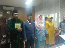 Khazanah Arsip Sekretariat Berupa Dokumentasi (Foto) Tahun 2019 tentang Pelantikan Tanggal 31 Okt...