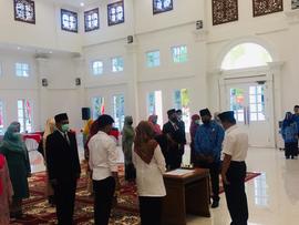 Khazanah Arsip Sekretariat Berupa Dokumentasi (Foto) Tahun 2020 tentang Pelantikan 19 Agustus 2020