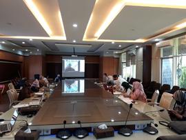 Khazanah Arsip Sekretariat Berupa Dokumentasi (Foto) Tahun 2020 tentang Vicon Kepegawaian
