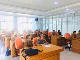 Khazanah Arsip Sekretariat Berupa Dokumentasi (Foto) Tahun 2019 tentang Seleksi Terbuka JPT Bulan...