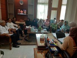 Khazanah Arsip Sekretariat Berupa Dokumentasi (Foto) Tahun 2019 tentang Rapat Internal di Tahun 2019