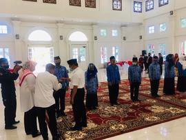 Khazanah Arsip Sekretariat Berupa Dokumentasi (Foto) Tahun 2020 tentang Pelantikan 19 Agustus 2020