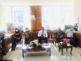 Khazanah Arsip Sekretariat Berupa Dokumentasi (Foto) Tahun 2020 tentang Kunjungan Kerja Wali Kota...