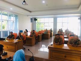 Khazanah Arsip Sekretariat Berupa Dokumentasi (Foto) Tahun 2019 tentang Seleksi Terbuka JPT Bulan...