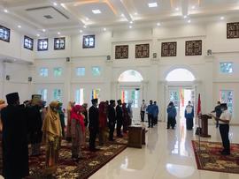 Khazanah Arsip Sekretariat Berupa Dokumentasi (Foto) Tahun 2020 tentang Pelantikan 28 Agustus 2020