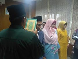Khazanah Arsip Sekretariat Berupa Dokumentasi (Foto) Tahun 2019 tentang Pelantikan Tanggal 31 Okt...