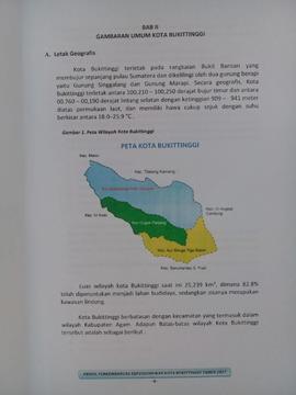 Khazanah arsip   Judul BAB II.Gambaran Umum Kota Bukittinggi.