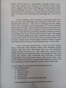 Khazanah arsip  halaman  8  dari BAB II. Gambaran Umum Kota Bukittinggi/ Potensi Tempat-tempat Wisata Kota Bukittinggi.