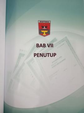 Khazanah arsip  Cover BAB VII. Penutup.