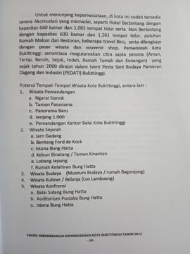 Khazanah arsip  halaman10  BAB II, sambungan dari Gambaran Umum Kota Bukittinggi/Tempat - tempat ...