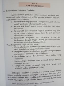 Khazanah arsip  BAB III, Kuantitas Penduduk. awal pembahasan, Komposisi dan Persebaran Penduduk.