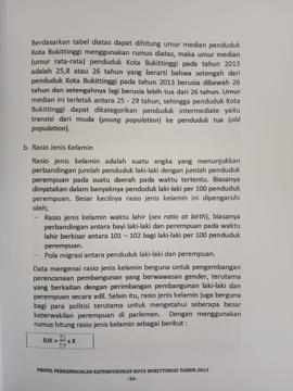 Khazanah arsip  halaman ke 14 dari BAB III, Rasio Jenis Kelamin.