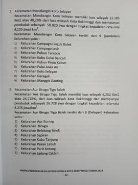 Khazanah arsip  halaman 3 BAB II, Gambaran Umum Kota Bukittinggi.