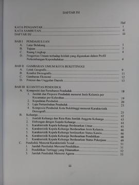 Khazanah arsip Lembar Daftar Isi.