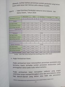 Khazanah arsip  halaman 26  dari BAB III, Kuantitas Penduduk,Tabel 8 : Tabel Distribusi Penduduk ...