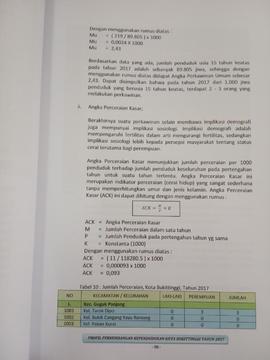 Khazanah arsip  halaman 21  dari BAB III, Angka Perceraian Kasar.