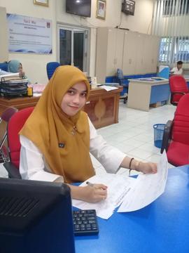 khazanah arsip foto  Petugas  Pelayanan ( front office ),  Dinas Kependudukan dan Pencatatan Sipi...