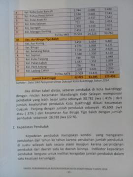 Khazanah arsip  halaman 4 dari BAB III, Kuantitas Penduduk, Kepadatan Penduduk.