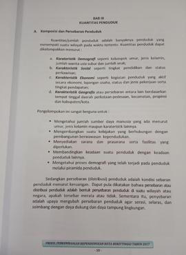 Khazanah arsip  BAB III, Kuantitas Penduduk./ Komposisi dan Persebaran Penduduk.