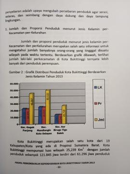 Khazanah arsip  halaman dua dari BAB III, Jumlah dan Proporsi Penduduk menurut jenis Kelamin per-...