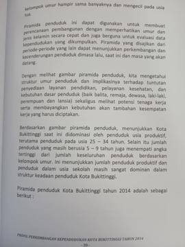 Khazanah arsip  halaman 24  dari BAB III, Kuantitas Penduduk, lanjutan Piramida Penduduk.