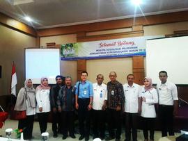 Khazanah Arsip foto bersama   Nara Sumber setelah penutupan  kegiatan Sosialisasi Pelayanan Admin...