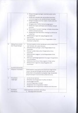 Khazanah Arsip SK Tim Pengendalian Krisis Kesehatan Kota Bukittinggi Tahun 2018 - Lampiran 2 (lem...