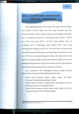 Khazanah Arsip Profil Kesehatan Kota Bukittinggi Tahun 2015 (Lembar 21)