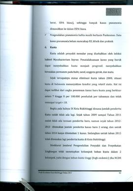 Khazanah Arsip Profil Kesehatan Kota Bukittinggi Tahun 2015 (Lembar 56)