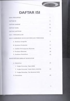 Khazanah Arsip Profil Kesehatan Kota Bukittinggi Tahun 2017 (lembar 4)