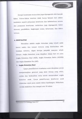 Khazanah Arsip Profil Kesehatan Kota Bukittinggi Tahun 2017 (lembar 40)