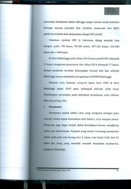 Khazanah Arsip Profil Kesehatan Kota Bukittinggi Tahun 2015 (Lembar 54)