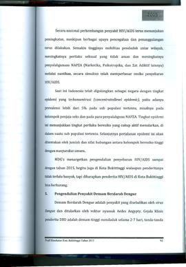 Khazanah Arsip Profil Kesehatan Kota Bukittinggi Tahun 2015 (Lembar 106)