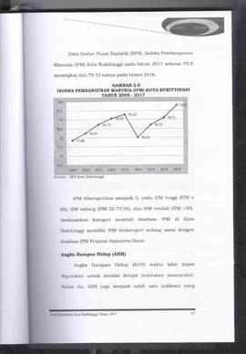 Khazanah Arsip Profil Kesehatan Kota Bukittinggi Tahun 2017 (lembar 33)