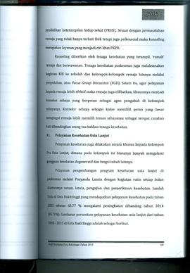 Khazanah Arsip Profil Kesehatan Kota Bukittinggi Tahun 2015 (Lembar 83)