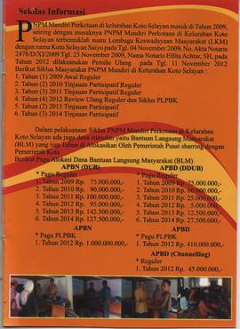 Booklet Pengembangan Kelurahan Wisata Koto Selayan Kota Bukittinggi Tahun 2009 5