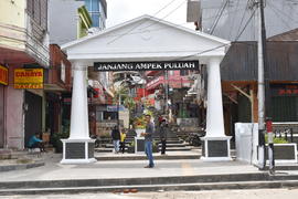 Foto Revitalisasi Jenjang, Pedestrian dan Monumen Kota Bukittinggi Tahun 2017 dan 2018 15