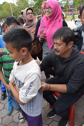 Coaching Clinic Sepakbola 2018 dengan Indra Syafri 47