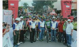 Kegiatan Tour de Singkarak 2016 di Kota Bukittinggi 1