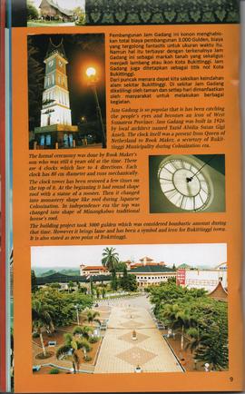 Booklet Panduan Wisata Kota Bukittinggi Tahun 2013 12