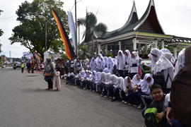 Rangkaian Kegiatan Torch Relay Asian Games 2018 di Kota Bukittinggi 83