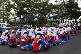 Rangkaian Kegiatan Torch Relay Asian Games 2018 di Kota Bukittinggi 27