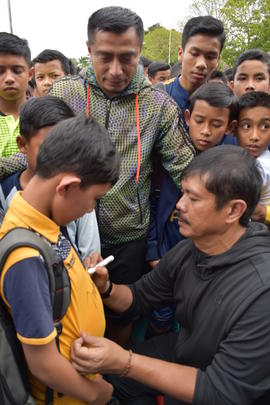 Coaching Clinic Sepakbola 2018 dengan Indra Syafri 30