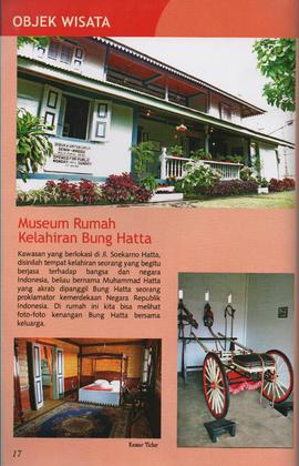 Booklet Panduan Wisata Kota Bukittinggi Tahun 2011 36