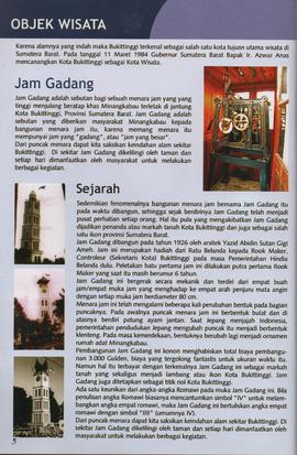 Booklet Panduan Wisata Kota Bukittinggi Tahun 2011 11