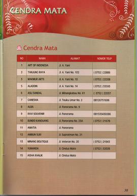 Booklet Panduan Wisata Kota Bukittinggi Tahun 2011 3