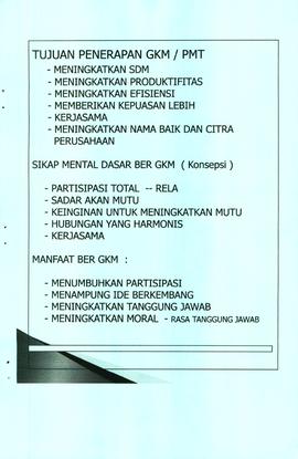 Sosialisasi Gugus Kendali Mutu Tahun 2017