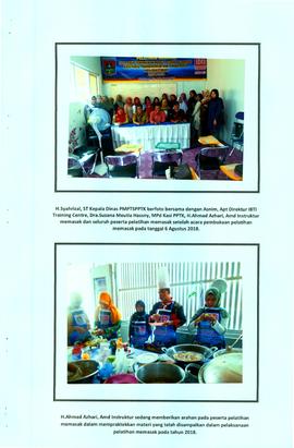 Foto  Kegiatan Pelatihan Memasak  (hal 3)